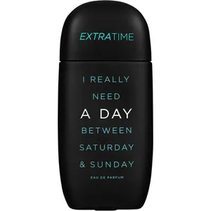 Mercadona ExtraTime for Him: I Really Need a Day Between Saturday & Sunday perfume bottle