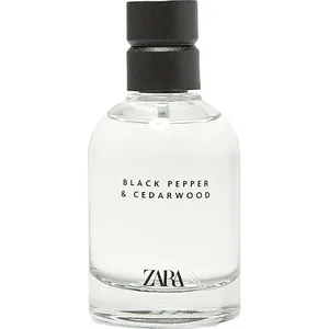 Zara Black Pepper & Cedarwood perfume bottle
