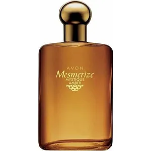 Avon Mesmerize Mystique Amber for Him perfume bottle
