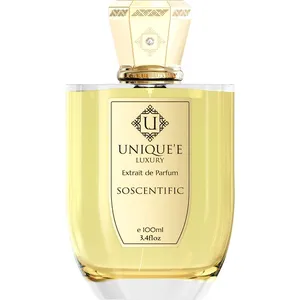 Unique'e Luxury Soscentific parfüm şişesi
