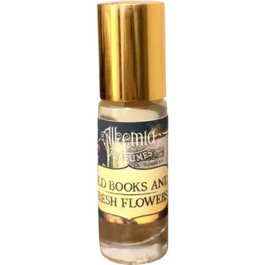 Alkemia Old Books and Fresh Flowers perfume bottle