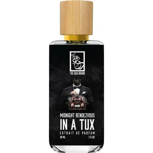The Dua Brand Midnight Rendezvous in a Tux parfüm şişesi