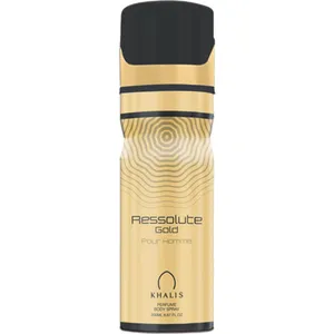 Khalis Ressolute Gold (Body Spray) parfüm şişesi