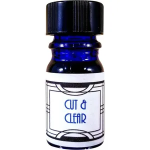 Nui Cobalt Designs Cut & Clear perfume bottle