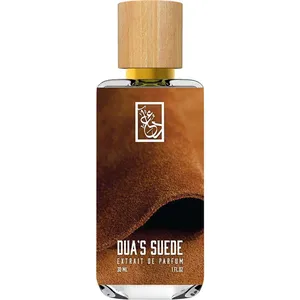 The Dua Brand Dua's Suede perfume bottle