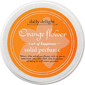 daily delight Orange Flower / オレンジフラワーの香り parfüm şişesi