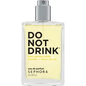 Sephora Do Not Drink - Eau Sucrée Salée Vanille + Fleur de Sel perfume bottle