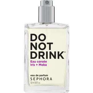 Sephora Do Not Drink - Eau Corsée Iris + Moka perfume bottle