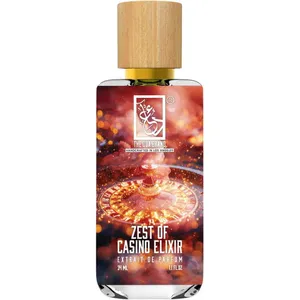 The Dua Brand Zest of Casino Elixir perfume bottle