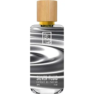 The Dua Brand Silver Fluid perfume bottle