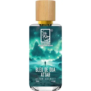 The Dua Brand Bleu de Dua Attar perfume bottle
