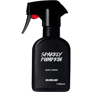 Lush Sparkly Pumpkin perfume bottle