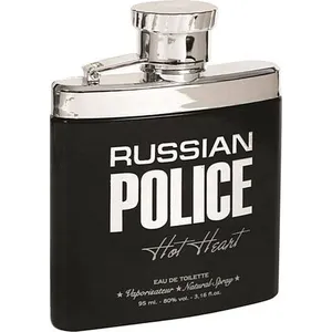 Sergio Nero Russian Police Hot Heart perfume bottle