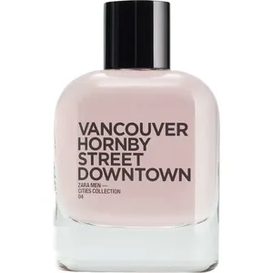 Zara Men — Cities Collection: 04 Vancouver Hornby Street Downtown parfüm şişesi