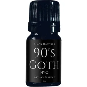 Amorphous 90's Goth NYC perfume bottle