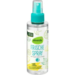 Alverde Bio-Ingwer & Bio-Limette parfüm şişesi