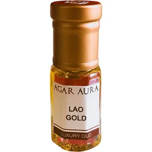 Agar Aura Lao Gold perfume bottle
