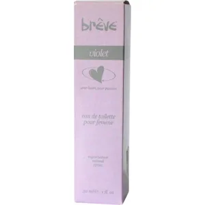 Brêve Violet perfume bottle