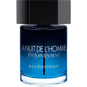 Yves Saint Laurent La Nuit de L'Homme Bleu Électrique perfume bottle