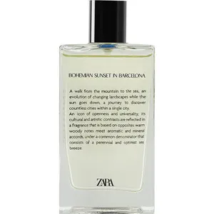 Zara Bohemian Sunset in Barcelona parfüm şişesi