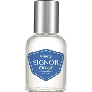 Farmasi Signor Onyx perfume bottle