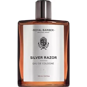 Royal Barber Silver Razor perfume bottle
