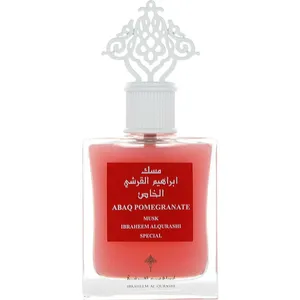 Ibraheem Al.Qurashi Abaq Pomegranate perfume bottle