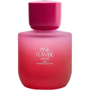 Zara Pink Flambé Winter perfume bottle