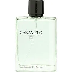 Caramelo Man #3. Marine & Cedarwood parfüm şişesi