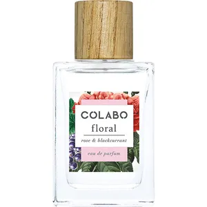 Colabo Floral - Rose & Blackcurrant perfume bottle