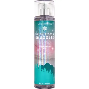 Bath & Body Works Sleigh Rides & Snuggles perfume bottle