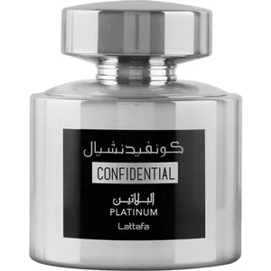 Lattafa Confidential Platinum parfüm şişesi