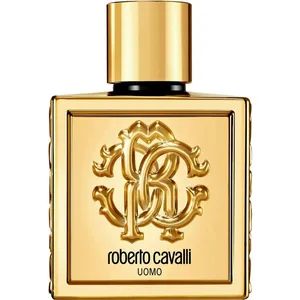 Roberto Cavalli Uomo Golden Anniversary perfume bottle