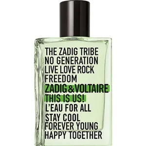 Zadig & Voltaire This Is Us! L'Eau for All parfüm şişesi
