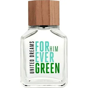 Benetton Forever Green for Him perfume bottle