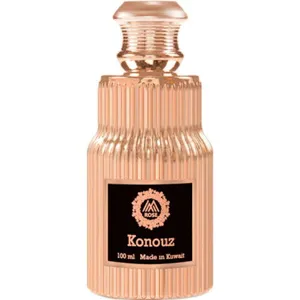 M Rose Konouz perfume bottle