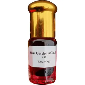 Ensar Oud Musc Gardénia Ghalia perfume bottle