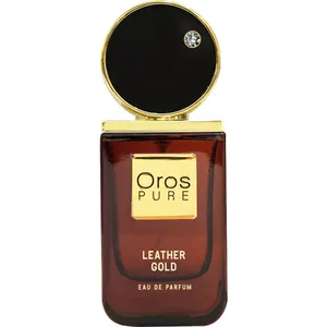Oros Pure Leather Gold perfume bottle