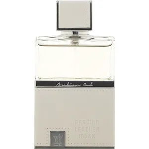 Arabian Oud Arabian Leather Musk perfume bottle