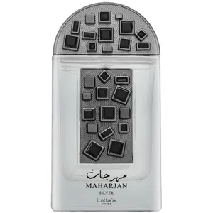 Lattafa Pride Maharjan Silver perfume bottle