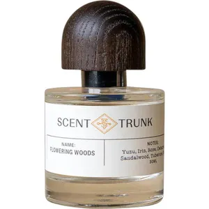Scent Trunk Flowering Woods perfume bottle