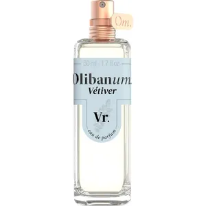 Olibanum. Vétiver perfume bottle