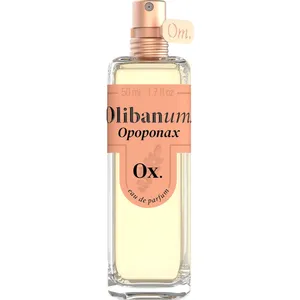 Olibanum. Opoponax perfume bottle