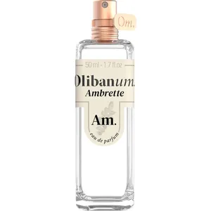 Olibanum. Ambrette parfüm şişesi