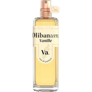 Olibanum. Vanille perfume bottle