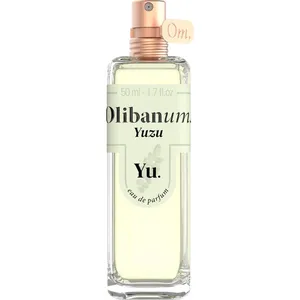 Olibanum. Yuzu parfüm şişesi