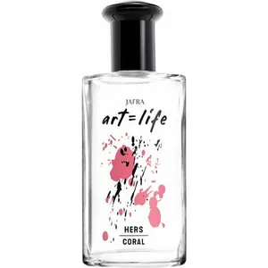 Jafra Art = Life Hers Coral parfüm şişesi