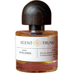 Scent Trunk Retro Amber perfume bottle