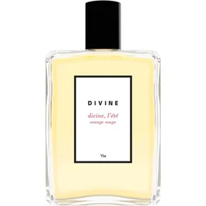Divine, l'été orange rouge perfume bottle