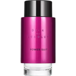 Deck of Scarlet Power Suit perfume bottle